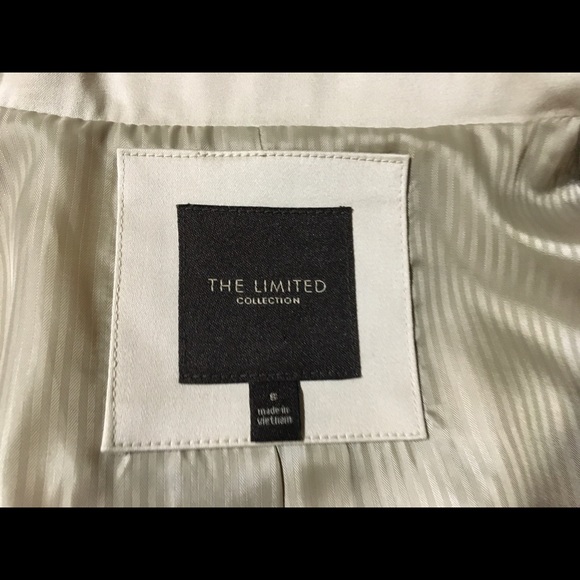 The Limited  Khaki jacket with cropped sleeves. - Picture 7 of 8